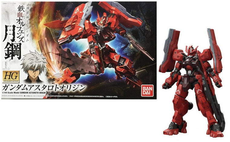 GUNDAM - HG 1/144 Gundam Astaroth Origin - Model Kit 13cm