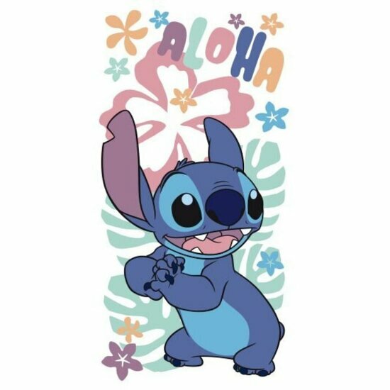 LILO &amp; STITCH - Aloha - Beach Towel 100% Polyester - 70x140cm