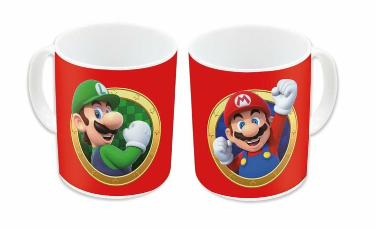 SUPER MARIO - Mario &amp; Luigi - Porcelain Mug 325ml