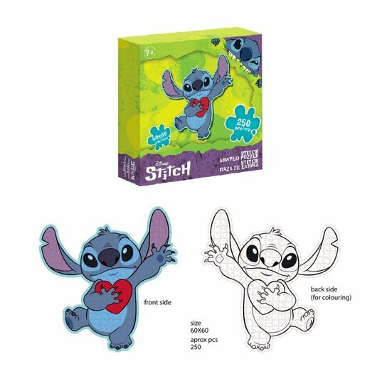 STITCH - Love - Puzzle 250P &#039;60x60cm&#039;