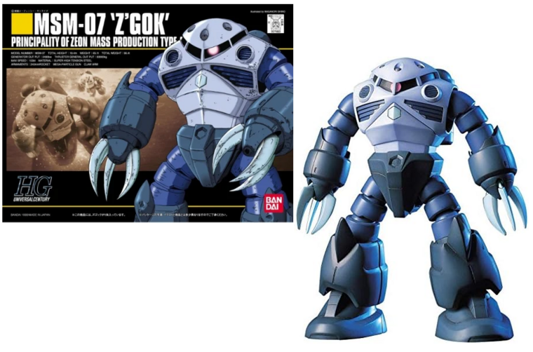 GUNDAM - HGUC 1/144 MSM-07 Z&#039;Gok Zeon Mass Production - Model Kit
