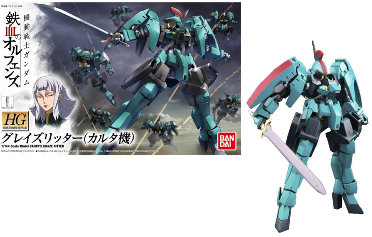 GUNDAM - HG 1/144 Carta&#039;s Graze Ritter - Model Kit
