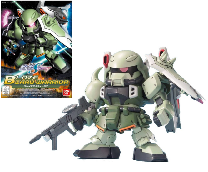 GUNDAM - BB296 Blaze Zaku Warrior - Model Kit