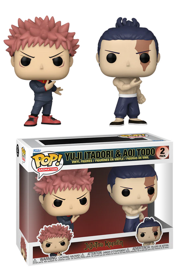 JUJUTSU KAISEN - POP Animation - Itadori &amp; Todo &quot;2 Pack&quot;