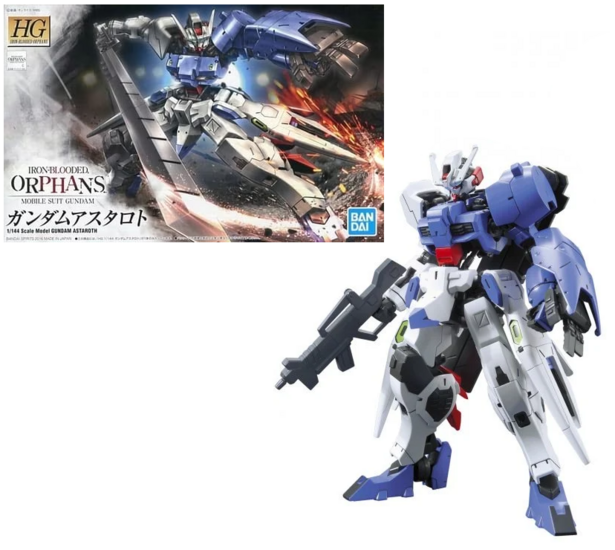 GUNDAM - HG 1/144 Gundam Astaroth - Model Kit 13cm