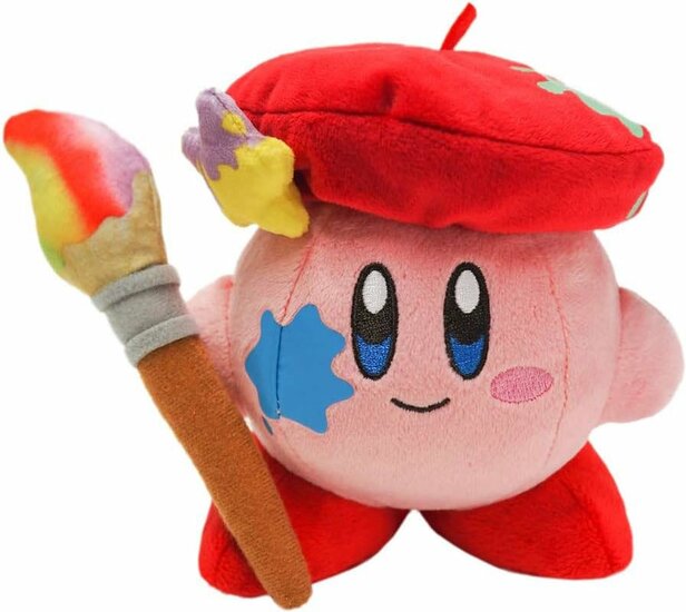 Kirby: Artist Kirby Knuffel 13cm Knuffel