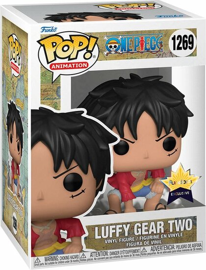 Funko Luffy Gear Two - Funko Pop! - One Piece Figuur