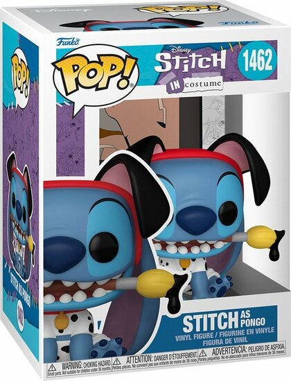 Funko - Disney Stitch - Stitch As Pongo 1462