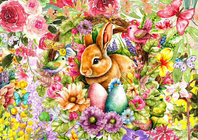 Sweet Spring -Lente - Puzzel  1000 stukjes