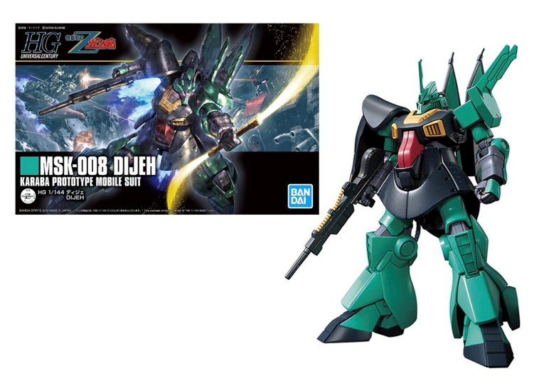 GUNDAM - HGUC 1/144 MSK-008 Dijeh - Model Kit