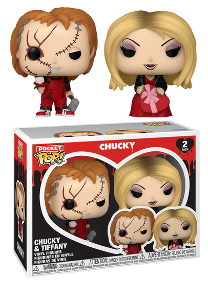 VALENTINES - Pocket Pop 2 Pack- Chucky &amp; Tiffany