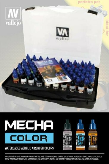GUNDAM ACC - MECHA COLOR 69990 Case - 80 Colors Set