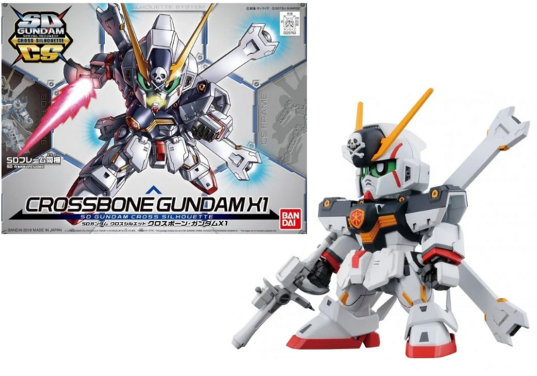 GUNDAM - SD Cross Silhouette Crossbone Gundam X1 - Model Kit