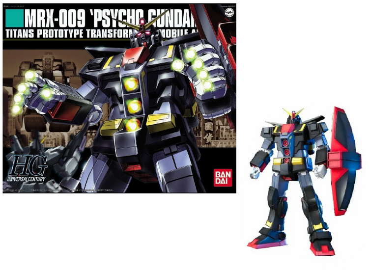 GUNDAM - HGUC 1/144 Gundam Psycho - Model Kit