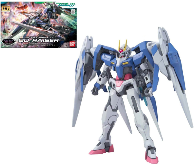 GUNDAM - HG OO-Raiser Designer&#039;s Color Vers. 1/144 - Model Kit
