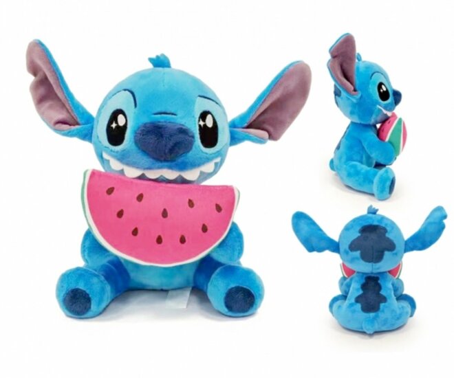 Disney - Stitch met Watermeloen knuffel - 25 cm - Pluche