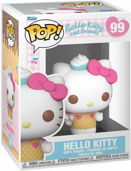 HELLO KITTY - POP Sanrio N&deg; 99 - Hello Kitty with ice cream