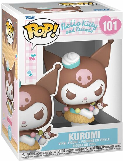 HELLO KITTY - POP Sanrio N&deg; 101 - Kuromi with ice cream