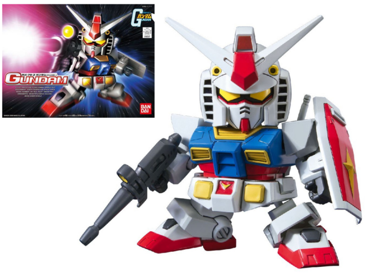 GUNDAM - BB329 RX-78-2 Gundam (Animation Color) - Model Kit