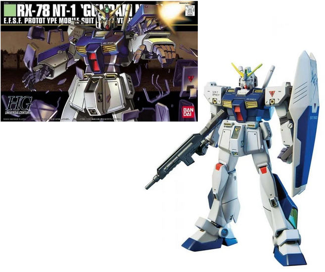GUNDAM - HGUC 1/144 Gundam NT-1 - Model Kit