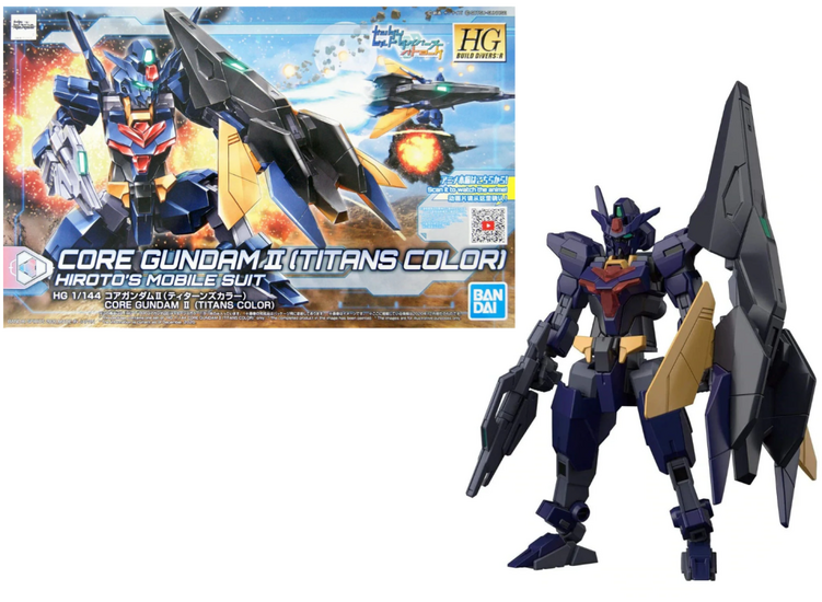 GUNDAM - HGBDR 1/144 Gundam II Core Titans Color - Model Kit