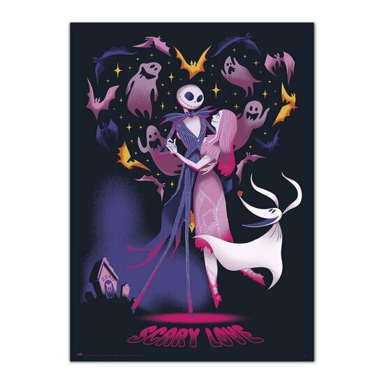 NIGHTMARE BEFORE XMAS - &#039;Gow in the Dark&#039; Poster 50x70cm