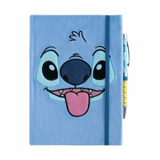 STITCH - Fur Notebook + Projector Pen - Size A5