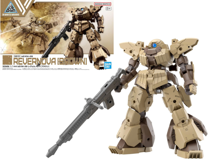 30MM - 1/144 bEXM-28 Revernova (Brown) - Model Kit