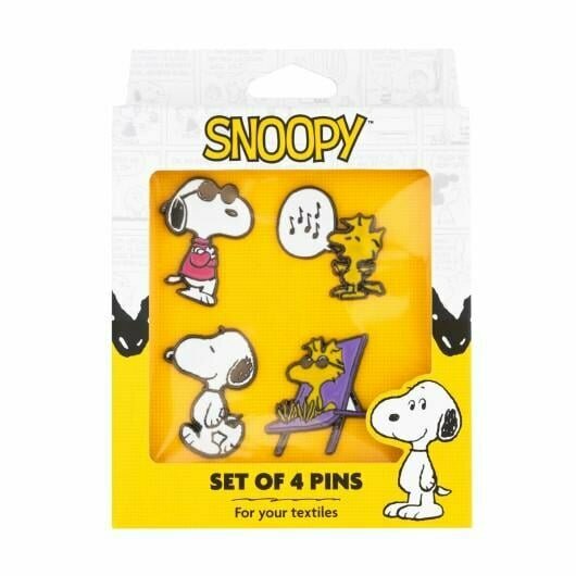 SNOOPY - Set of 4 Pin&#039;s