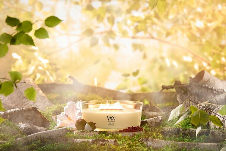 WoodWick Geurkaars Ellipse Candle - Solar Haze