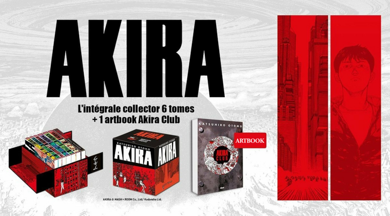 AKIRA - Int?grale Collector avec artbook Akira Club