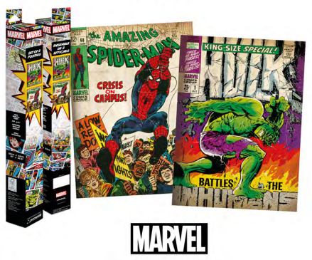 MARVEL - Spider-Man &amp; Hulk - 2 Posters 52 x 38cm Set