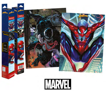 MARVEL - Spider-Man &amp; Venom - 2 Posters 52 x 38cm Set