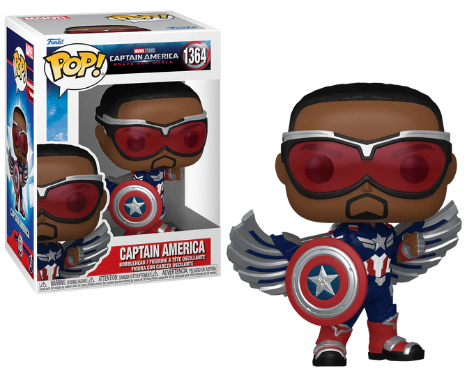 CAPTAIN AMERICA BRAVE NEW WORLD - POP Marvel N? 1364 - Captain America