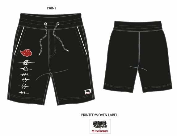 NARUTO - Akatsuki - Bermuda Short (XL)