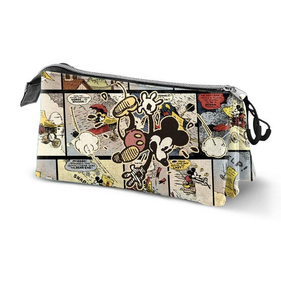 MICKEY - Comics - Triple Pencil Case &#039;23x11x7cm&#039;