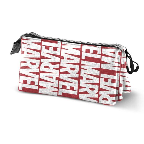 MARVEL - Logo - Eco Triple Pencil Case &#039;23x11x7cm&#039;