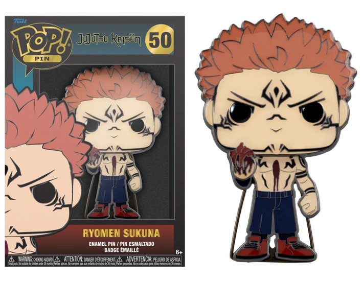 JUJUTSU KAISEN - Pop Large Enamel Pin N? 50 - Sukuna
