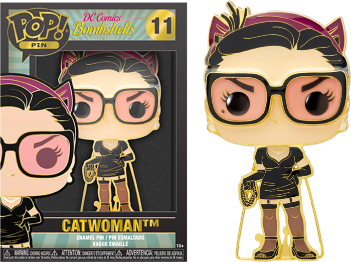 DC COMICS - Pop Large Enamel Pin N? 11 - Catwoman