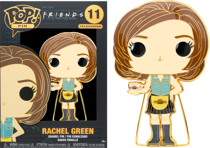 FRIENDS - Pop Large Enamel Pin N? 11 - Rachel