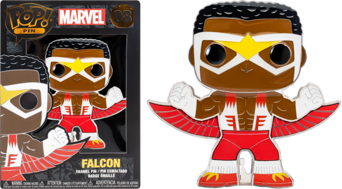 MARVEL - Pop Large Enamel Pin N? 08 - Falcon