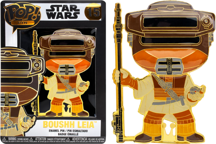STAR WARS - Pop Large Enamel Pin N? 15 - Boushh Leia