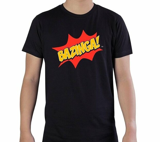 BIG BANG THEORY - Bazinga - Men&#039;s T-Shirt - (S)