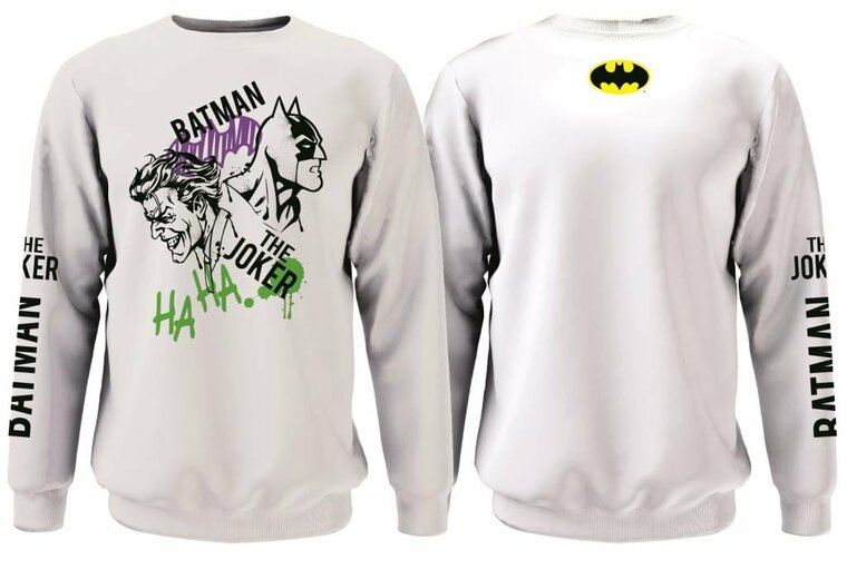 DC COMICS - Batman &amp; Joker - Unisex Sweatshirt (M)