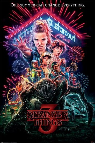 STRANGER THINGS - Poster 61X91 - Summer of 85