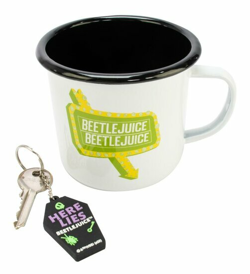 BEETLEJUICE - Strange &amp; Unusual - Gift Box - Mug + Keyring