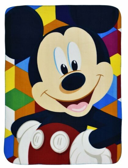 MICKEY - Polar Plaid 100% Polyester &#039;100x140cm&#039;