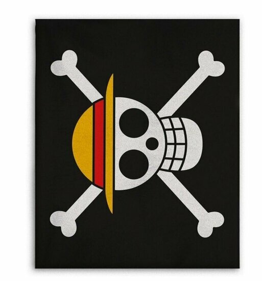 ONE PIECE - Flanel Blanket 130x160cm - Straw Hat Crew