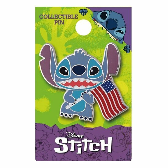 LILO &amp; STITCH - 4th of July Stitch - Enamel Pin