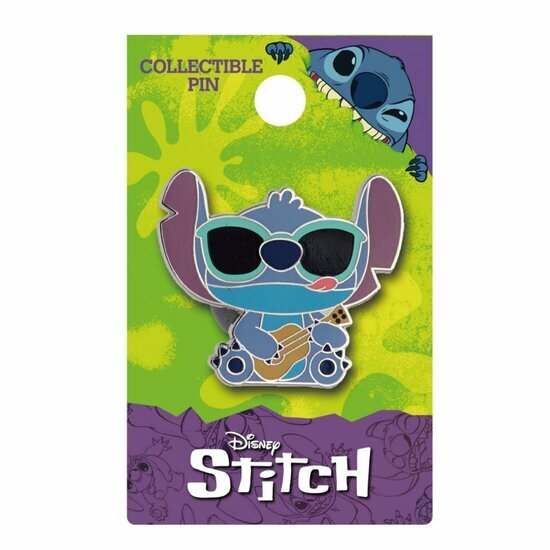 DISNEY - Guitar Stitch - Enamel Pin